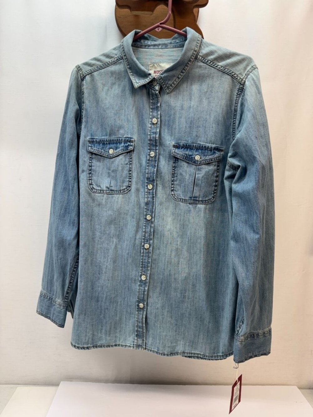 New Womans Denim Shirt XXL- Mossimo